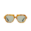 Lunettes de soleil Kuboraum S5 SUN DRO desert rose & transparent green - Vignette du produit 1/4