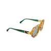 Lunettes de soleil Kuboraum S5 SUN DRO desert rose & transparent green - Vignette du produit 2/4