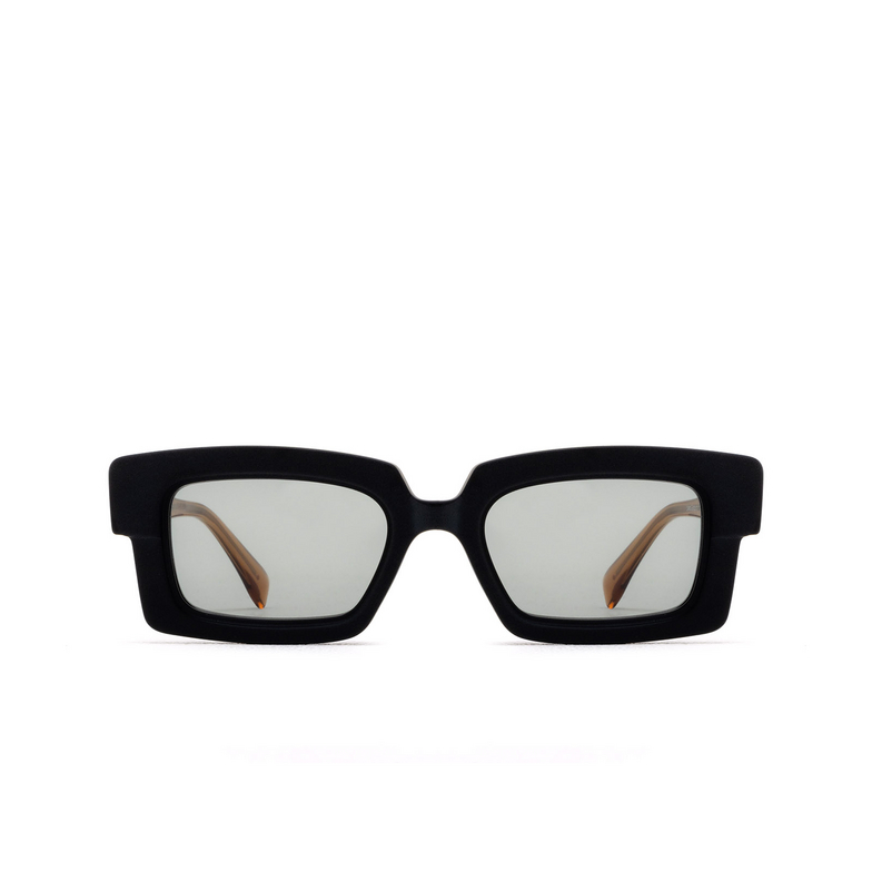 Kuboraum S7 Sunglasses BM black matt & transparent light brown - 1/4