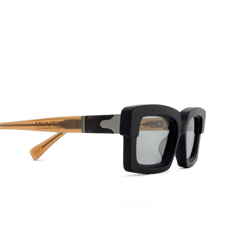 Kuboraum S7 Sunglasses BM black matt & transparent light brown - 3/4