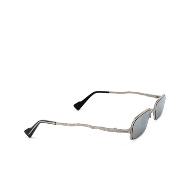 Kuboraum Z18 Sunglasses SI silver - three-quarters view