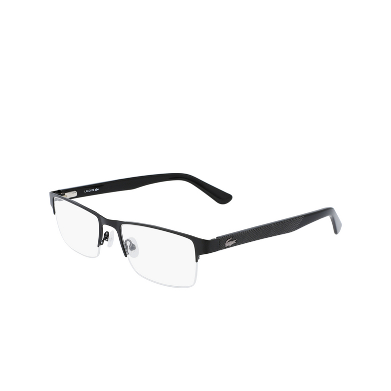 Lunettes de vue Lacoste L2237 002 matte black - 3/4