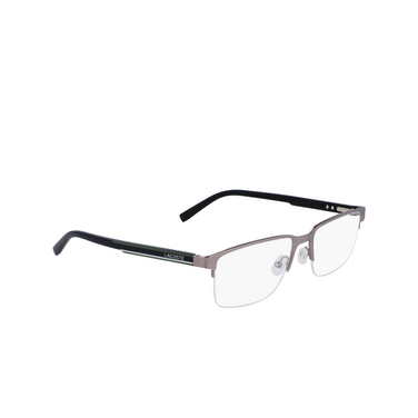 Gafas graduadas Lacoste L2279 038 gunmetal - Vista tres cuartos