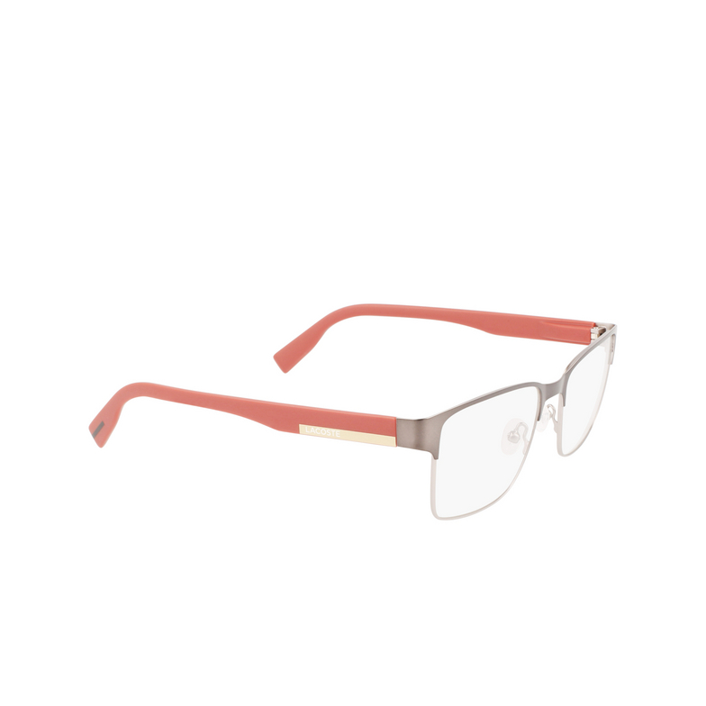 Gafas graduadas Lacoste L2286 021 matte dark grey - 2/4