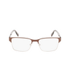 Gafas graduadas Lacoste L2286 201 matte brown - Miniatura del producto 1/4