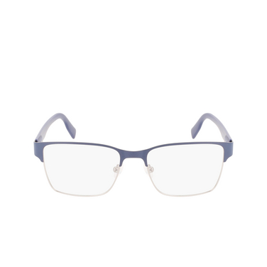 Lunettes de vue Lacoste L2286 401 matte blue - Vue de face