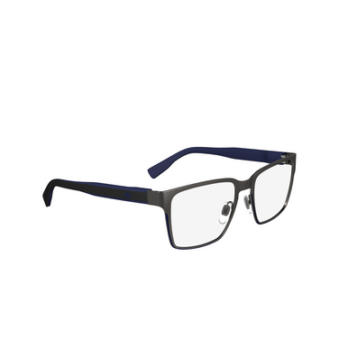 Lacoste L2293 Korrektionsbrillen 033 matte dark gunmetal - Dreiviertelansicht