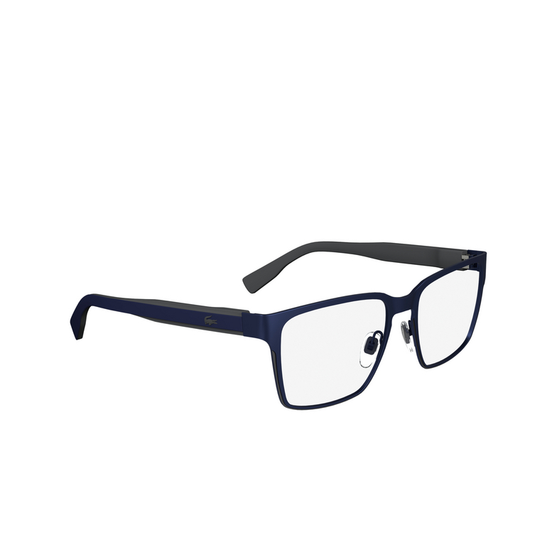 Lunettes de vue Lacoste L2293 424 matte blue - 2/4