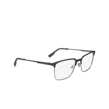 Lacoste L2295 Eyeglasses 033 matte gunmetal - three-quarters view