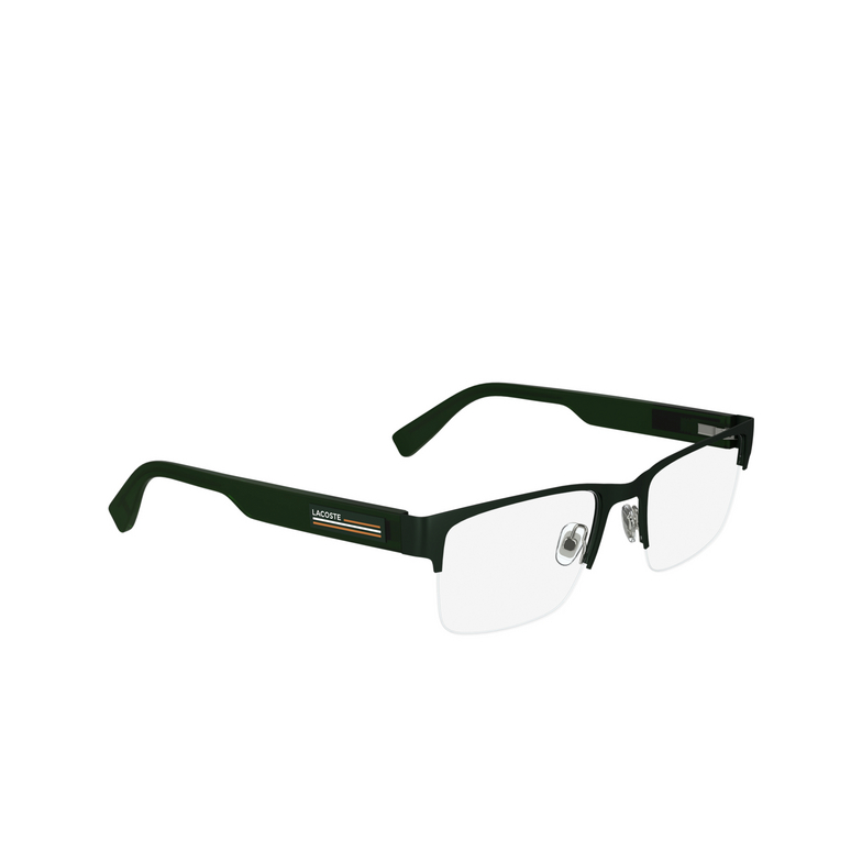 Lacoste L2299 Eyeglasses 301 matte green - 2/4