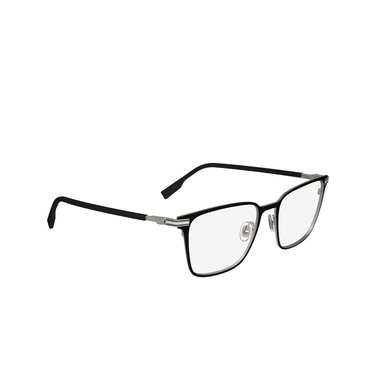 Lacoste L2301 Korrektionsbrillen 002 matte black - Dreiviertelansicht