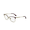 Lacoste L2303 Eyeglasses 601 burgundy / gold - product thumbnail 3/4