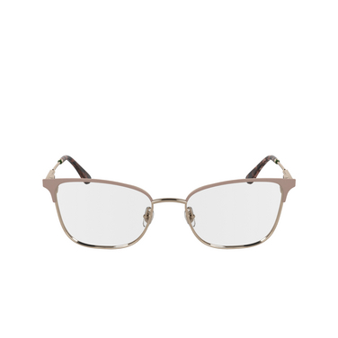 Lunettes de vue Lacoste L2303 662 nude / rose gold - Vue de face