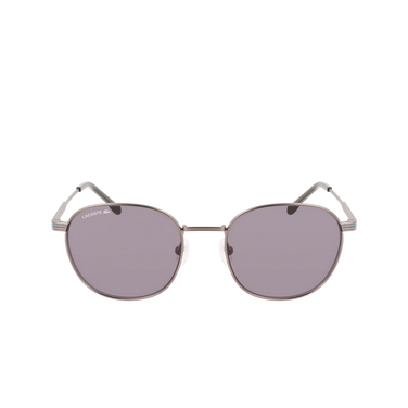 Lunettes de soleil Lacoste L251S 901 semimatte dark gunmetal - Vue de face