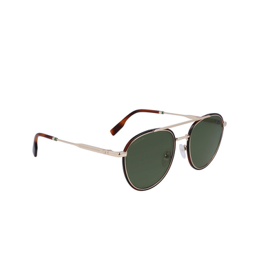 Lacoste L258S Sunglasses 771 shiny gold - three-quarters view