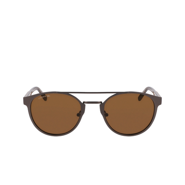 Lunettes de soleil Lacoste L263S 033 matte dark gunmetal - Vue de face