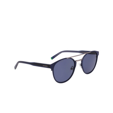 Lacoste L263S Sonnenbrillen 424 matte blue - Dreiviertelansicht