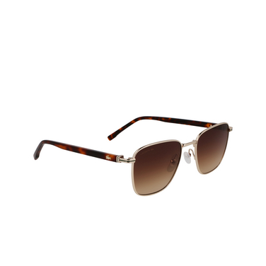 Lacoste L265S Sonnenbrillen 714 gold - Dreiviertelansicht