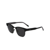 Lunettes de soleil Lacoste L266S 002 matte black - Vignette du produit 3/4