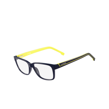 Lacoste L2692 Eyeglasses 414 blue / yellow - three-quarters view