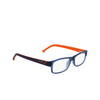 Occhiali da vista Lacoste L2707 421 blue steel / orange - anteprima prodotto 2/4