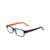 Occhiali da vista Lacoste L2707 421 blue steel / orange - anteprima prodotto 3/4