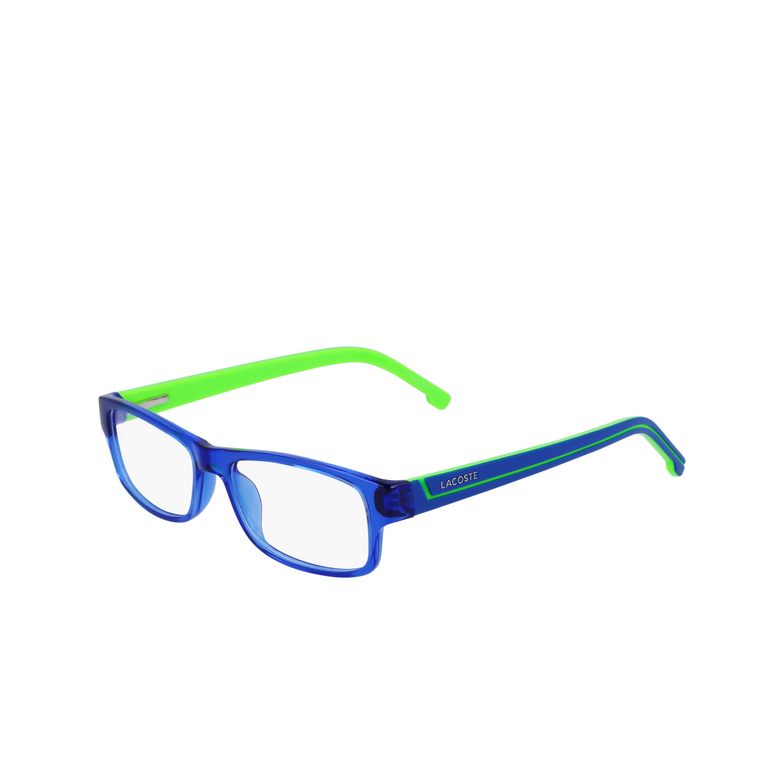 Lacoste L2707 Korrektionsbrillen 454 blue / green - 3/4