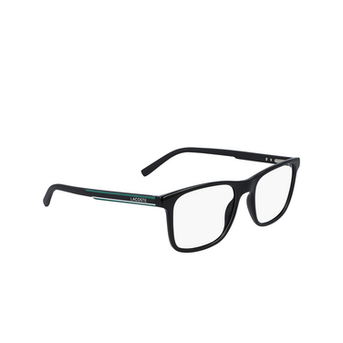 Lacoste L2848 Korrektionsbrillen 001 black - Dreiviertelansicht