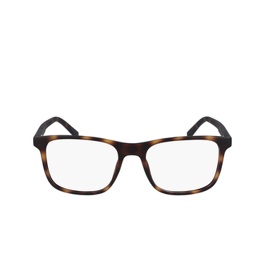 Lunettes de vue Lacoste L2848 214 matte havana - Vue de face