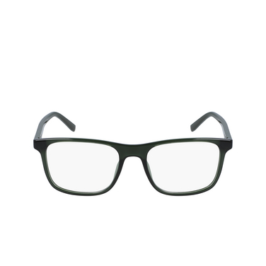 Lunettes de vue Lacoste L2848 317 transparent khaki - Vue de face