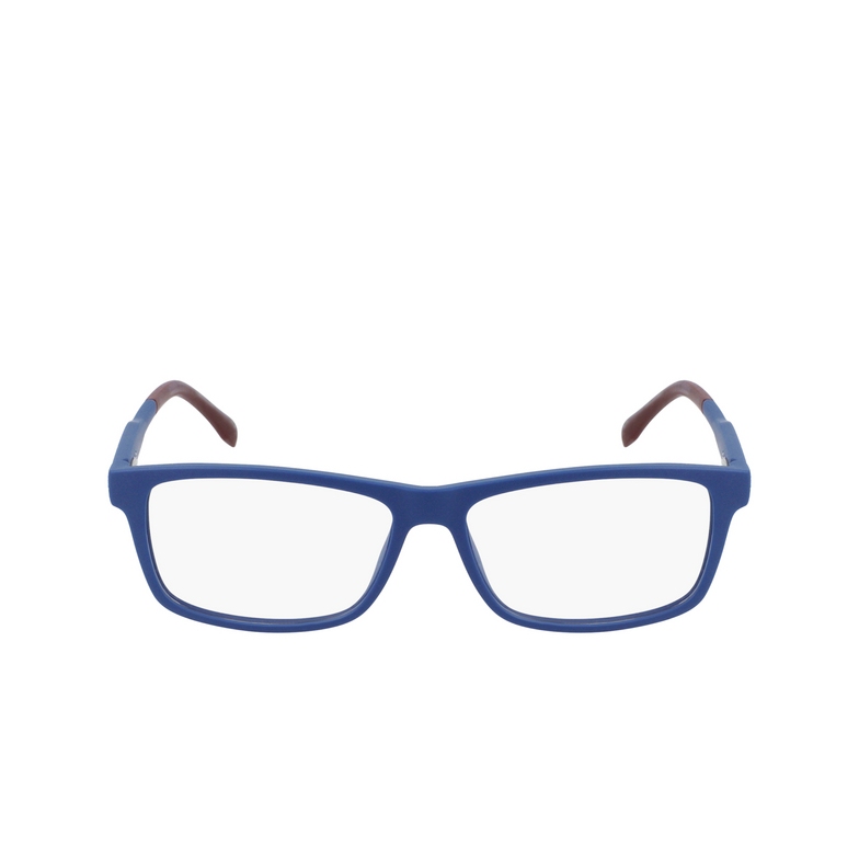 Lacoste L2876 Eyeglasses 424 blue matte - 1/4