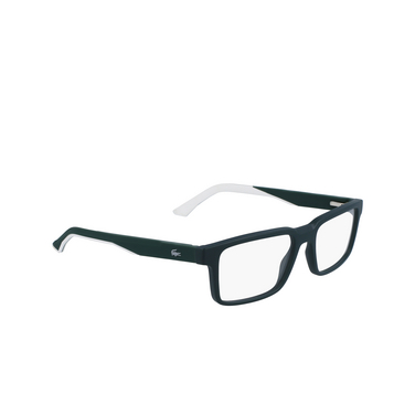 Lacoste L2922 Eyeglasses 300 green - three-quarters view