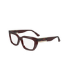 Lunettes de vue Lacoste L2934 601 transparent burgundy - Vignette du produit 3/4