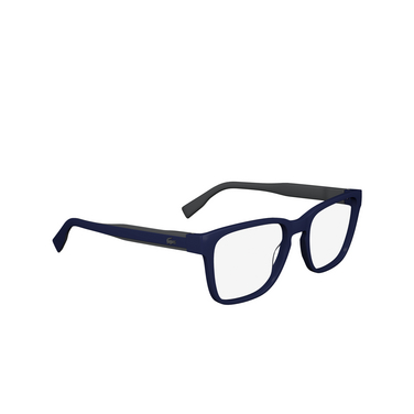 Lacoste L2935 Eyeglasses 424 matte blue - three-quarters view