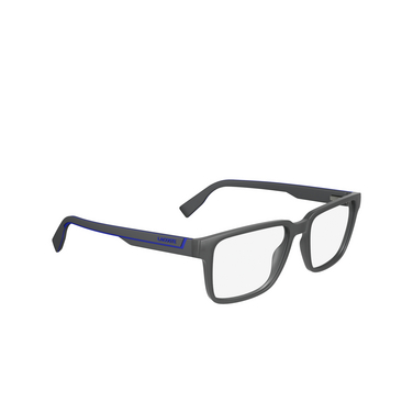 Lunettes de vue Lacoste L2936 035 matte grey - Vue trois quarts