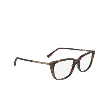 Lacoste L2939 Eyeglasses 219 havana purple - three-quarters view