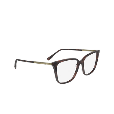 Lunettes de vue Lacoste L2940 272 havana nude - Vue trois quarts