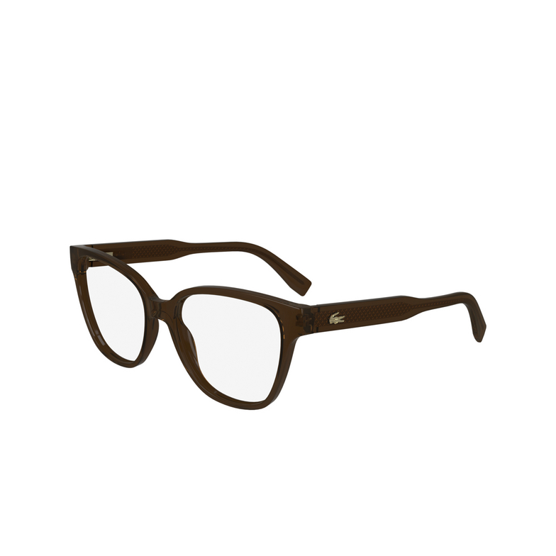 Lacoste L2944 Eyeglasses 210 brown - 3/4