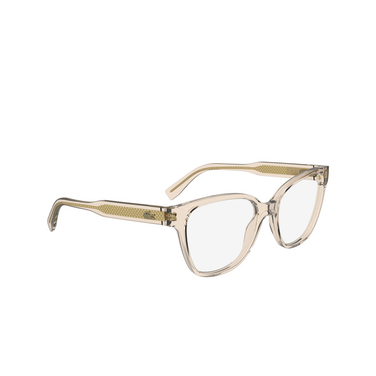 Lunettes de vue Lacoste L2944 272 rose - Vue trois quarts