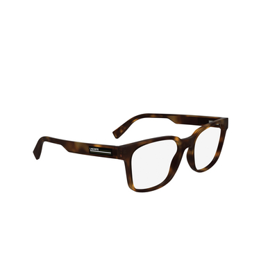 Lacoste L2947 Eyeglasses 214 havana - three-quarters view