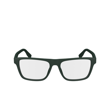 Lunettes de vue Lacoste L2951 301 matte green - Vue de face