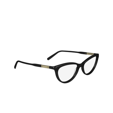 Lacoste L2952 Eyeglasses 001 black - three-quarters view