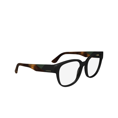 Lunettes de vue Lacoste L2953 001 black - Vue trois quarts