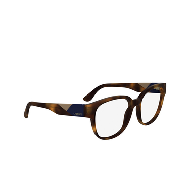 Gafas graduadas Lacoste L2953 214 havana - Vista tres cuartos