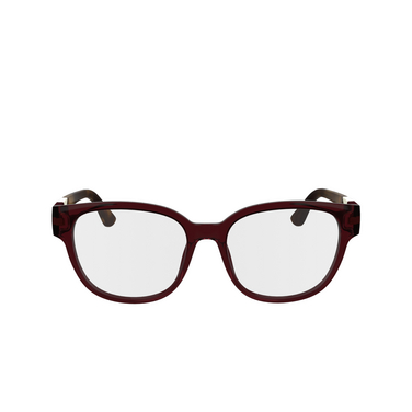 Gafas graduadas Lacoste L2953 601 transparent burgundy - Vista delantera