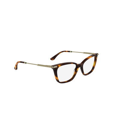 Lacoste L2961 Eyeglasses 214 havana - three-quarters view