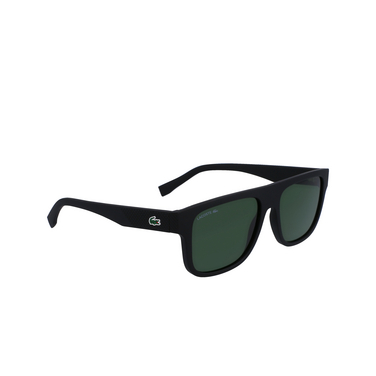 Lunettes de soleil Lacoste L6001S 002 matte black - Vue trois quarts