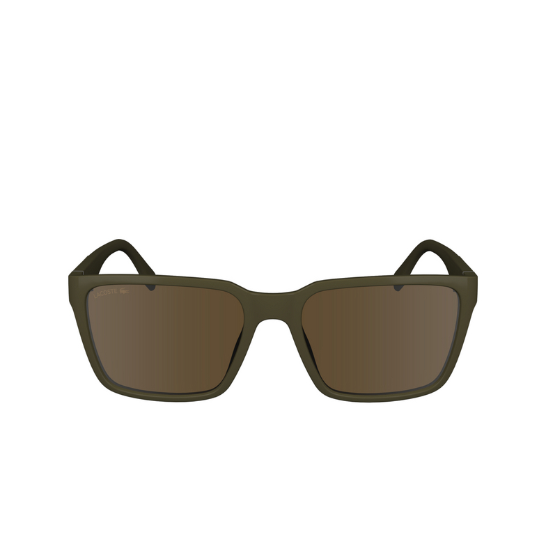 Lacoste L6011S Sunglasses 210 brown / khaki - 1/4