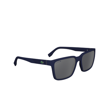 Lacoste L6011S Sunglasses 424 blue - three-quarters view