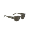 Lacoste L6013S Sunglasses 210 transparent brown - product thumbnail 2/4